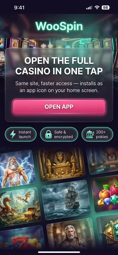 WooSpin Casino app — what it is – WooSpin